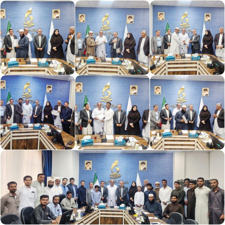 تجلیل از تيم قهرمانان کریکت منطقه آزاد چابهار