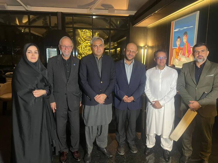 دیدار رئیس شورای کریکت آسیا با مسئولان انجمن کریکت ایران در تهران